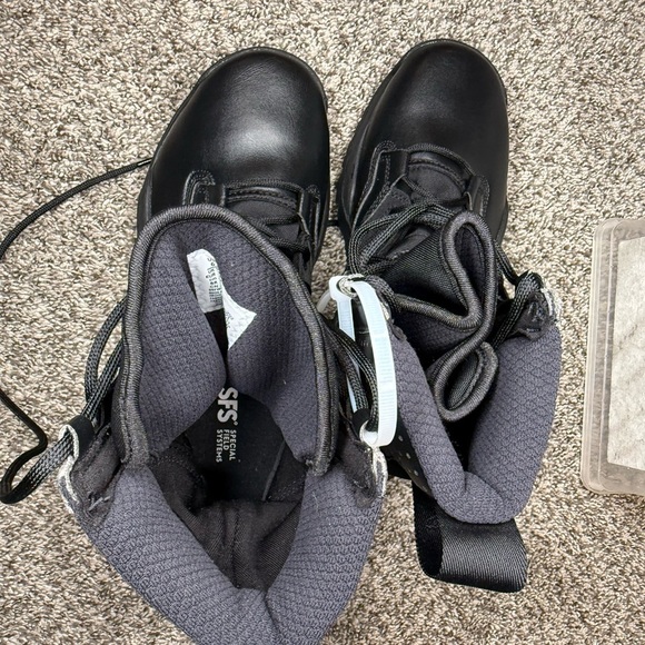 NIKE SFB FIELD 8" Black Tactical Boots Running Hiking Grunge Mens 6 Womens 7.5 - Picture 5 of 9